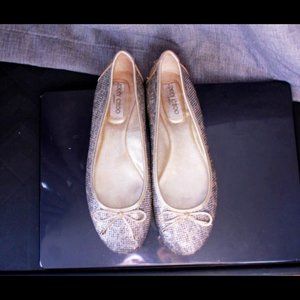 *** Gorgeous Jimmy Choo Sparkle Ballet Flats! ***